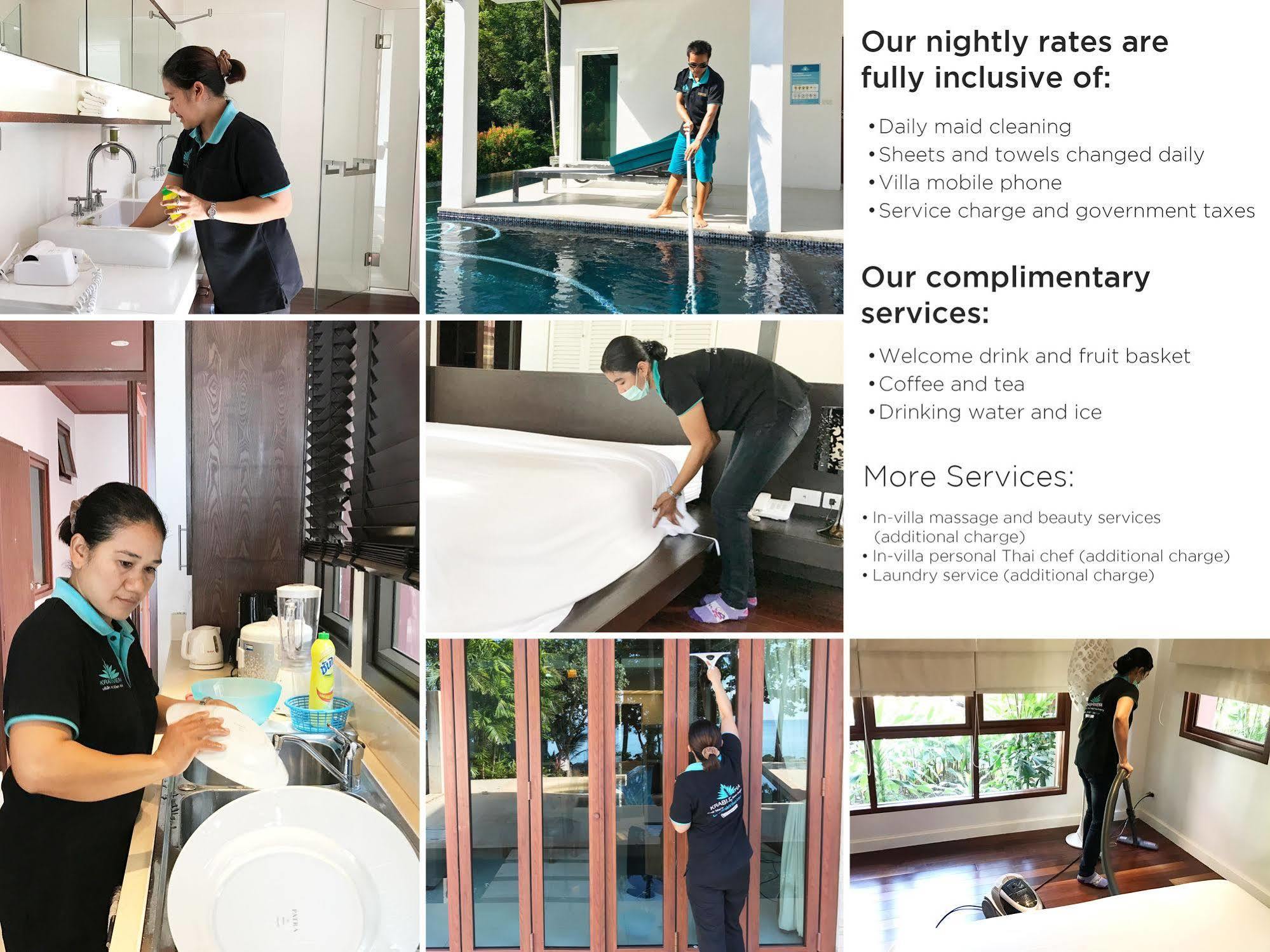 Amatapura Beachfront Villa 15, Sha Certified Ao Nam Mao エクステリア 写真
